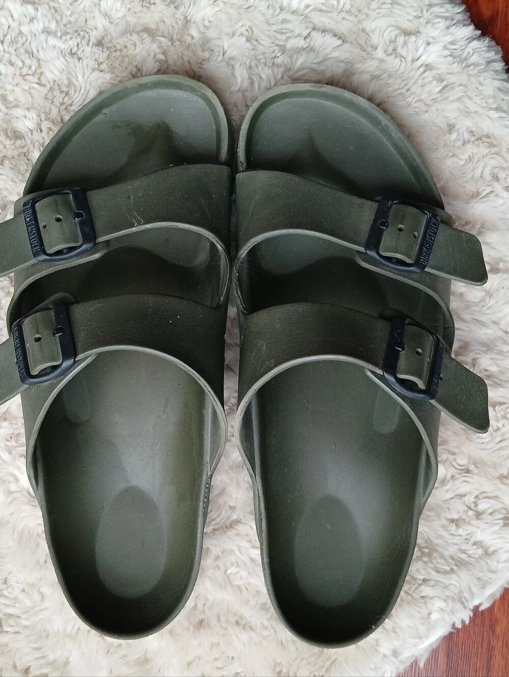 💎 Birkenstock Men's Arizona Stealth Buckle  Sandals